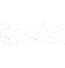 Плитка настенная Delacora Frost White глянцевая, ректифицированная 24,6х74