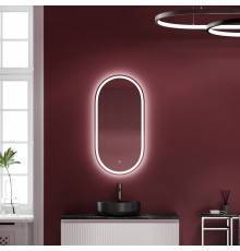 Зеркало Sancos Oval 45 с фронтальной подсветкой
