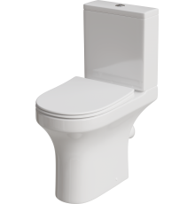 Унитаз-компакт Damixa Skyline DX35C8600SC безободковый, с микролифтом
