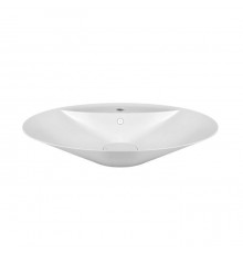 Gessi Cono Раковина 73.9x49.5х15 см, с 1 отв., цвет: матовый белый. 45905#521