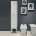 Oasis Lutetia Композиция №18 Комплект мебели напольный, 137х56хh77 см, цвет: Bianco glossy/хром.