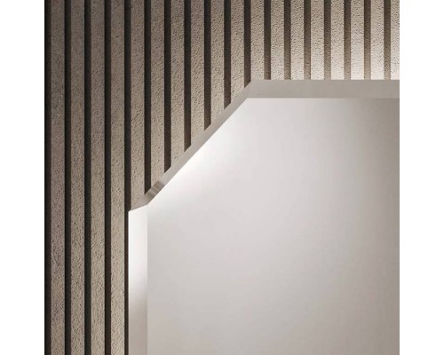 VITAGE milldue edition HILTON 07 Комплект мебели 90х55х31см подвесной, 2 раковины, зеркало, с подсветкой, отделка: стекло riso acidato, фурнитура: бронза. 7503.LED,  5802.09/acidato.91,  7339.09/acidato.DX,  7339.09/acidato.SX,  5820.180.09/acidato.91*2*3