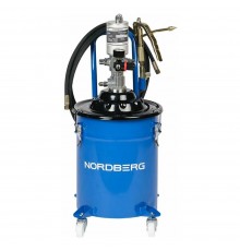 Установка пневматическая для раздачи густой смазки с баком 20 л NORDBERG NO5020