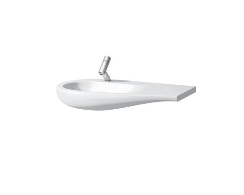 Laufen Alessi One Раковина 90х50х16.5 см, 1 отв., покрытие LLC, цвет: белый. 8.1497.5.400.104.1