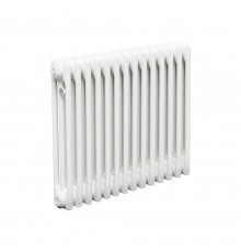 Трубчатый радиатор ТЕПЛОФОРТ ТР3057, 14 секций, боковое подключение 3/4”, белый глянец 200051