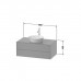 Duravit White Tulip Тумбочка подвесная 100x55х40.8см., раковина, 2 ящика, цвет: белый высокоглянцевый. WT498608585,  2362430079