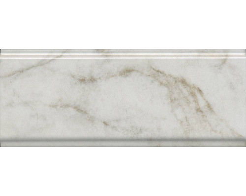 Бордюр Kerama Marazzi Серенада BDA025R глянцевый, ректифицированный 30x12 белый