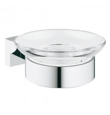 Grohe 40 754 001 Essentials Cube Мыльница с держателем 40754001Gr