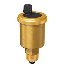Воздухоотводчик автоматический, Flamco, Flovent, R 1/2 M, бар- от 0,2 до 8, T°C -110, с отсечным клапаном, латунь
