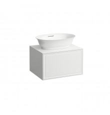 Laufen New Classic Тумба с раковиной, 57.5x45.5x34.5см, 1 ящик, подвесная, цвет: белый глянцевый. 4.0600.1.085.631.1,  8.1285.2.757.112.1