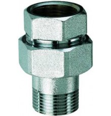 Фитинги резьбовые Фитинг прямой трехсоставной 3/4, ВР-американка FAR FC 5150 34