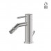 Newform X-STEEL 316 Смеситель для биде на 1 отв., с донный клапаном, излив 13.4см.,цвет: INOX. 69623X.50.050