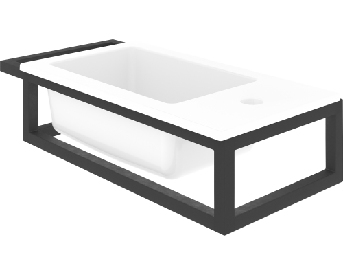 Консоль с раковиной DIWO Элиста 58x21x13,5