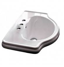 Kerasan Retro Раковина 62х45.5 см, 3 отв., цвет: белый. 103001*3