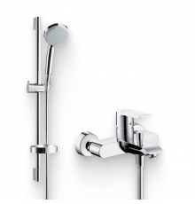 Душевой комплект Смеситель Hansgrohe Metris 31480000 + Гарнитур Croma 100 Vario 27772000 Unica'C
