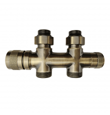 Узел нижнего подключения Primoclima Armature термостатическийLunarпрямой 1/2 х3/4 Е, Бронза PCART889ABR