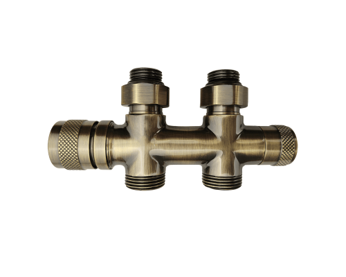 Узел нижнего подключения Primoclima Armature термостатическийLunarпрямой 1/2 х3/4 Е, Бронза PCART889ABR