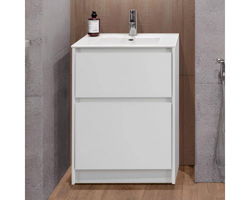 Тумба с раковиной BelBagno Kraft 39 50 напольная, bianco opaco Тумба с раковиной BelBagno Kraft 39 50 напольная, bianco opaco