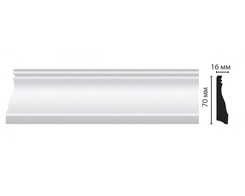 Плинтус напольный DECOMASTER D193 (70*16*2000мм)