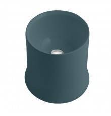 Simas Sharp раковина накладная высокая , d42см h 44 см, без отв., цвет: navy matt. SH10 navy matt*0
