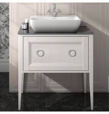 Тумба с раковиной Kerama Marazzi Plaza Classic Neo 80 с органайзером, белая матовая