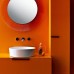 Laufen Kartell Комплект: Тумба и раковина 60х46х73см, с 2 выдвиж. ящиками, с сифоном, цвет: оранжевый глянцевый. 4.0756.2.033.635.1,  8.1033.5.000.112.1