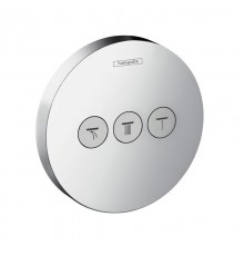 HG 15 745 000 ShowerSelect S Вентиль для 3х потребителей (внешняя монтажная часть) 15745000