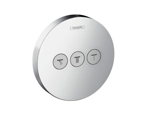 HG 15 745 000 ShowerSelect S Вентиль для 3х потребителей (внешняя монтажная часть) 15745000