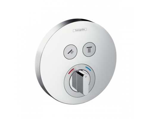 HG 15 748 000 ShowerSelect S Смеситель для 2х потребителей (внешняя монтажная часть)