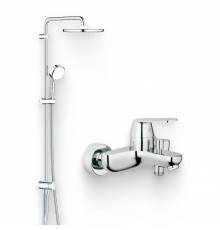 Душевой комплект Смеситель Grohe Eurosmart Cosmopolitan 32831000 + Стойка Tempesta Cosmopolitan System 250 26675000