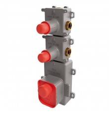 Fima Carlo Frattini Fimathermbox F2462 Внутренняя часть встраиваемого термостатического смесителя для душа, 2 источника. F2462