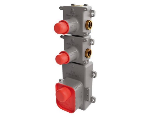Fima Carlo Frattini Fimathermbox F2462 Внутренняя часть встраиваемого термостатического смесителя для душа, 2 источника. F2462 Fima Carlo Frattini Fimathermbox F2462 Внутренняя часть встраиваемого термостатического смесителя для душа, 2 источника. F2462