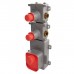 Fima Carlo Frattini Fimathermbox F2462 Внутренняя часть встраиваемого термостатического смесителя для душа, 2 источника. F2462
