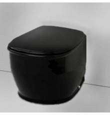 Artceram AZULEY  Унитаз подвесной 36х52см, цвет: черный. AZV001 03 00 Акция