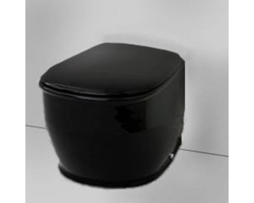 Artceram AZULEY Унитаз подвесной 36х52см, цвет: черный. AZV001 03 00 Акция Artceram AZULEY Унитаз подвесной 36х52см, цвет: черный. AZV001 03 00 Акция