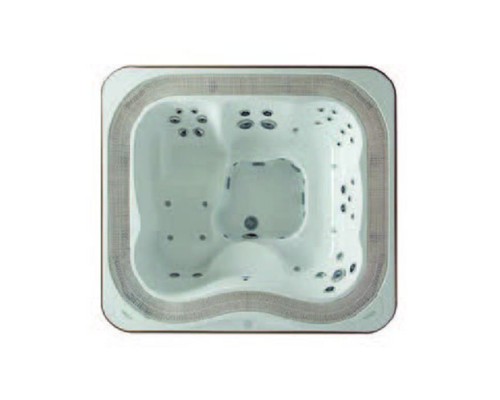 Jacuzzi Profile Минибассейн 235х211х93см, встраиваемый, с переливной решеткой, комплектация BASE, цвет акрила: Platinum. PFLP1023050 Jacuzzi Profile Минибассейн 235х211х93см, встраиваемый, с переливной решеткой, комплектация BASE, цвет акрила: Platinum. PFLP1023050