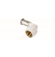 Угольник-пресс 90° Henco ВР 32x1  белого цвета. 6PKW-3206