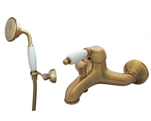 MZ DSY00505 Desy Смеситель для ванны, с душевым набором, БРОНЗА DSY00505