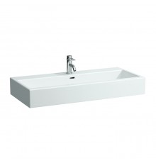 Laufen Living City Раковина 100х46х14 см, 1 отв., цвет: белый. 8.1843.7.000.104.1