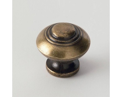 EBAN Wrought Bronze, ручка-кнопка для мебели, Цвет: бронза состаренная. FAC12PO EBAN Wrought Bronze, ручка-кнопка для мебели, Цвет: бронза состаренная. FAC12PO