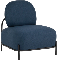 Кресло Stool Group Стоун рогожка синяя