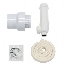 Переходник Vaillant DN 60/100 - 80/125 мм с отводом конденсата. 0020202465
