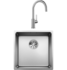 Комплект Мойка кухонная Blanco Andano 400-U + Смеситель Candor 523120