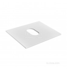 Roca A857418806 The Gap Столешница под раковину 589x16х456 мм, Белый глянец A857418806