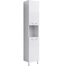 AQ Agr.05.04 Аллегро Пенал напольный, белый, 400х1845х300 мм Agr.05.04