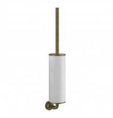 Gessi Venti20 Ершик для унитаза подвесной, цвет: белый, фурнитура Antique Brass. 65419#713