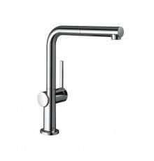 Hansgrohe Talis M54 Кухонный смеситель однорычажный, 270, с вытяжным изливом 1jet, цвет: хром. 72808000