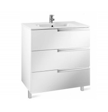 Roca Z.RU93.0.283.5 Victoria Nord Ice Edition Тумба под умыв. напол., 735х586х450 мм, Белый гл ZRU9302835