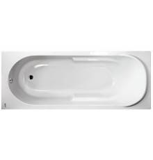 Акриловая ванна ALBA SPA Arabella 170x75 см, пристенная, белая, на ножках