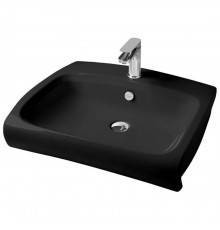 Artceram/Hidra HI-LINE Раковина 65х50 см, 1 отв., подвесная, цвет: черный. HIL004 03 00 nero*1
